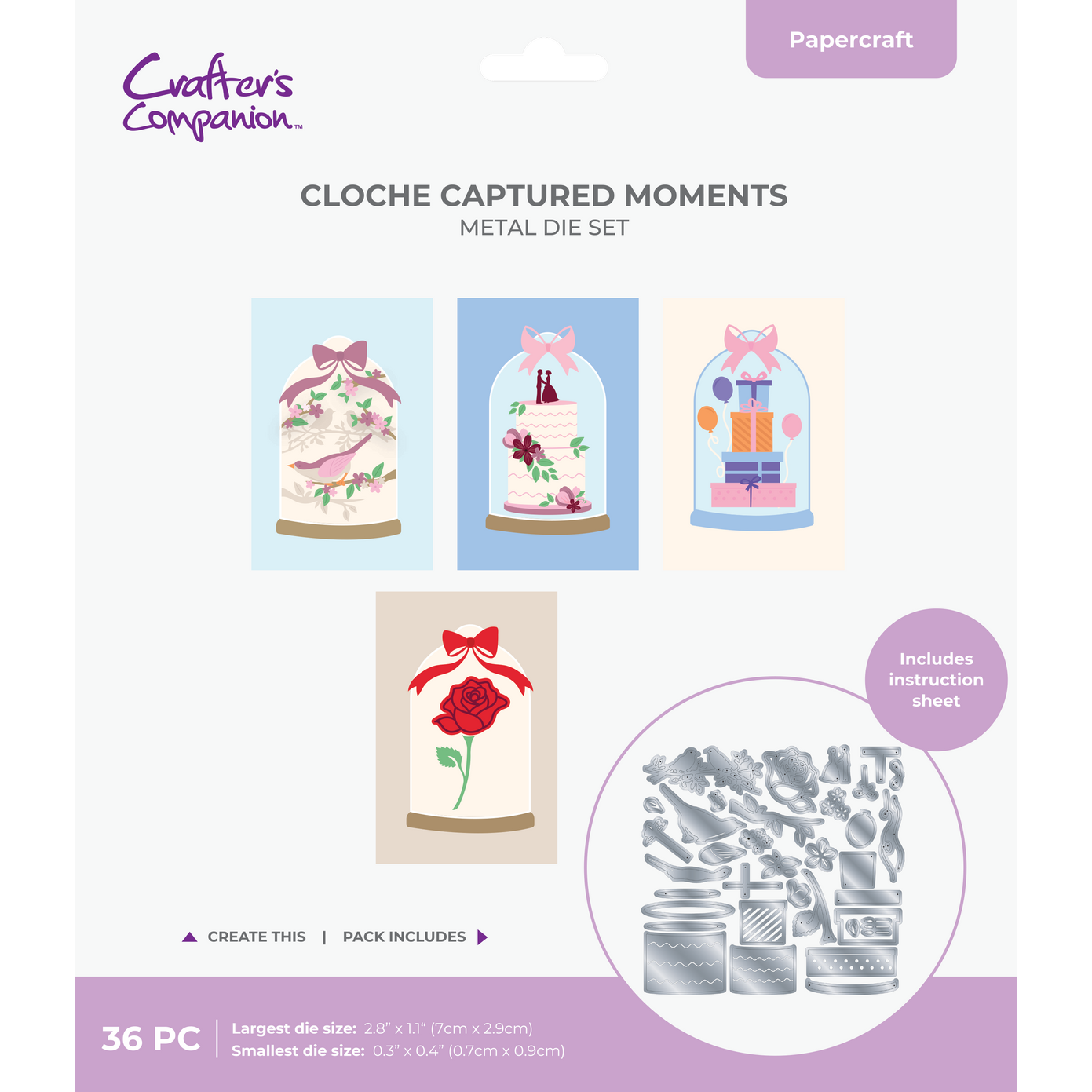 Crafter's Companion Cloche Captured Moments Dies cc-md-clo-cmom