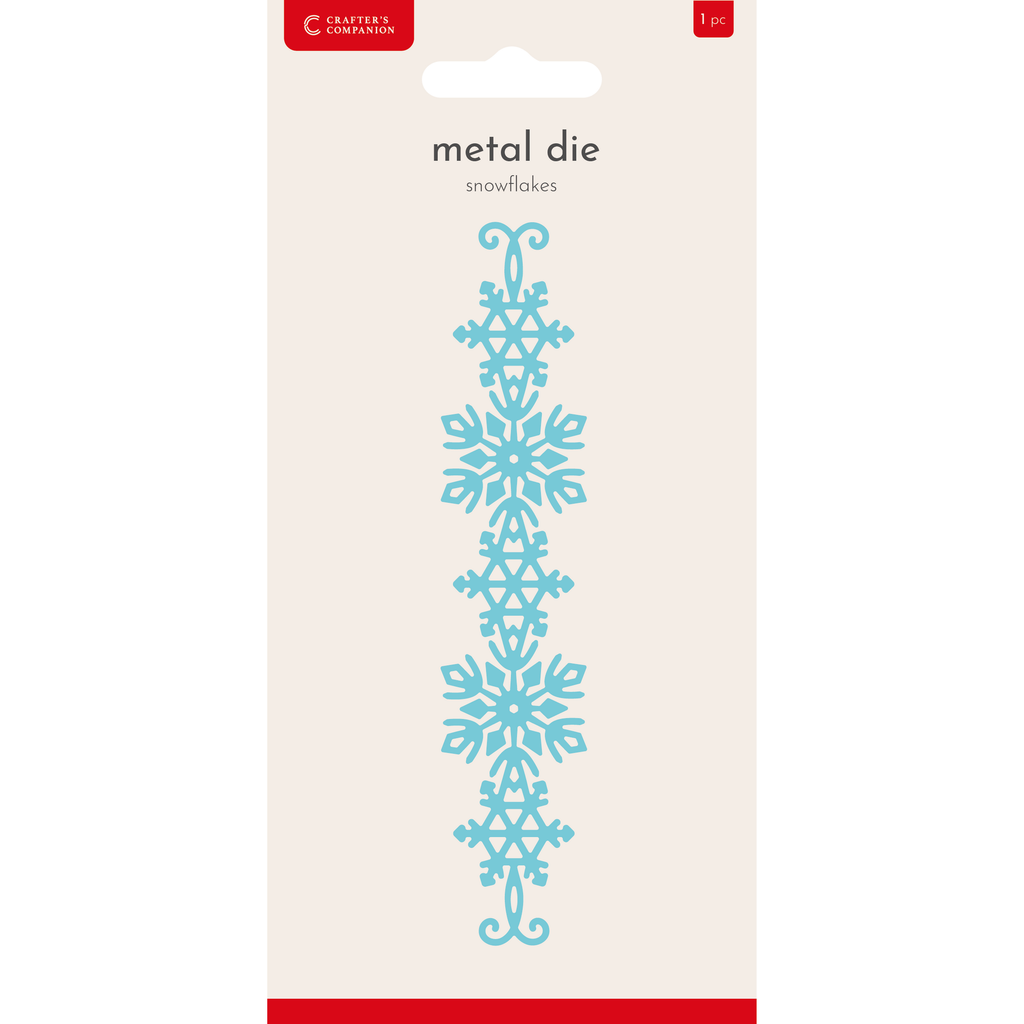 Crafter's Companion Snowflakes Die cc-md-edg-snfl