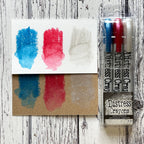 Tim Holtz Distress Pearl Crayons Seasonal Set Ranger th23dc Set 5 Holiday