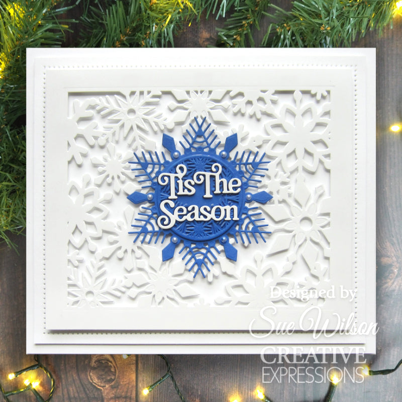 Creative Expressions Snowflake Floating Frame Die ced3292*