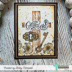 Creative Worship Christ Is The Key Clear Stamps cws-26-024 Cross Card