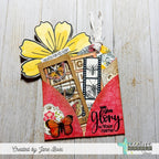 Creative Worship Entomology Elements Clear Stamps And Dies Bundle Jane Basi Created for His Glory Bingo Card and Filmstrip ephemera pieces in folder