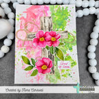 Creative Worship God So Loved Clear Stamps cws-26-016 Flora Carswell God is Love Card