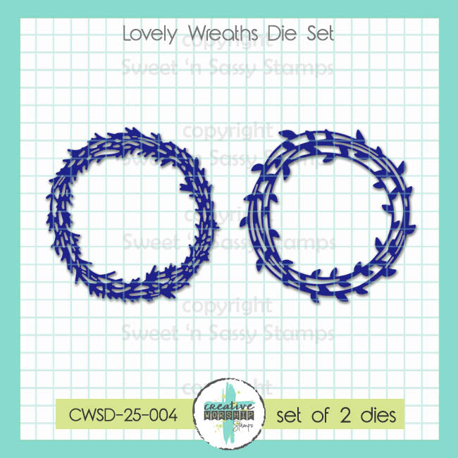 Creative Worship Lovely Wreaths Dies cwsd-25-004