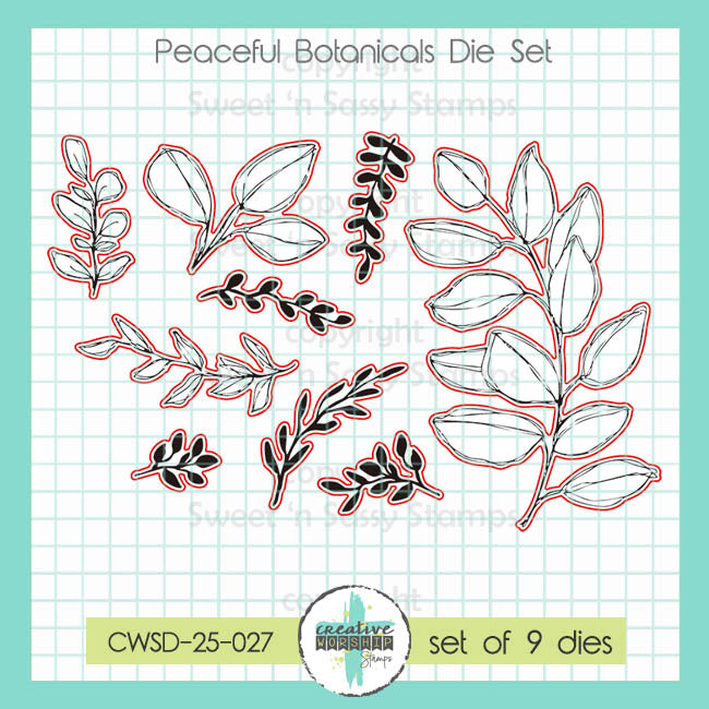 Creative Worship Peaceful Botanicals Dies cwsd-25-027