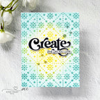 Simon Says Stamp Stencil Crochet Blocks 1036st Sunny Vibes Create Card | color-code:ALT02