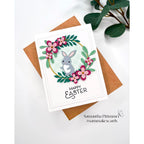 Simon Says Stamp Cuddly Bunny Wafer Dies s1000 Rain or Shine Easter Card