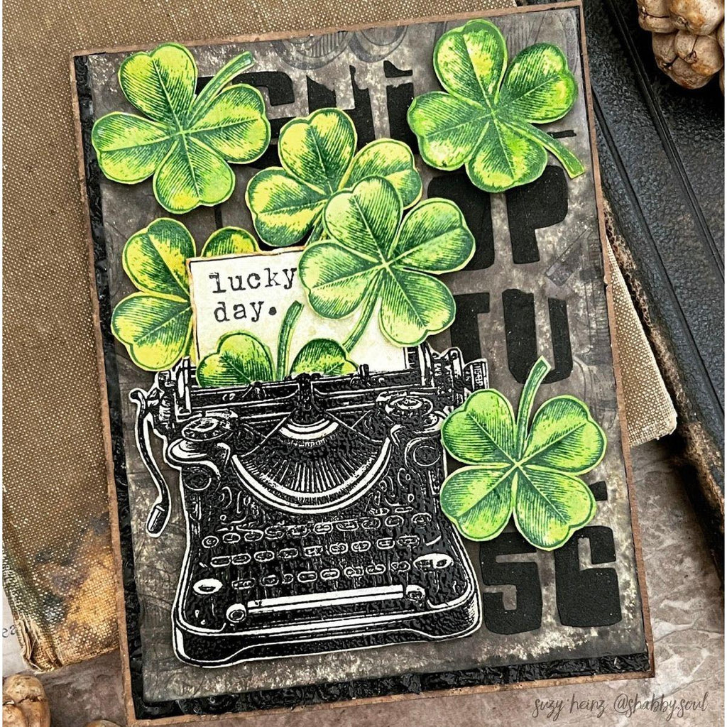Simon Says Stamp Tim Holtz Curiosity Shop Bundle setcs24 Lucky Card