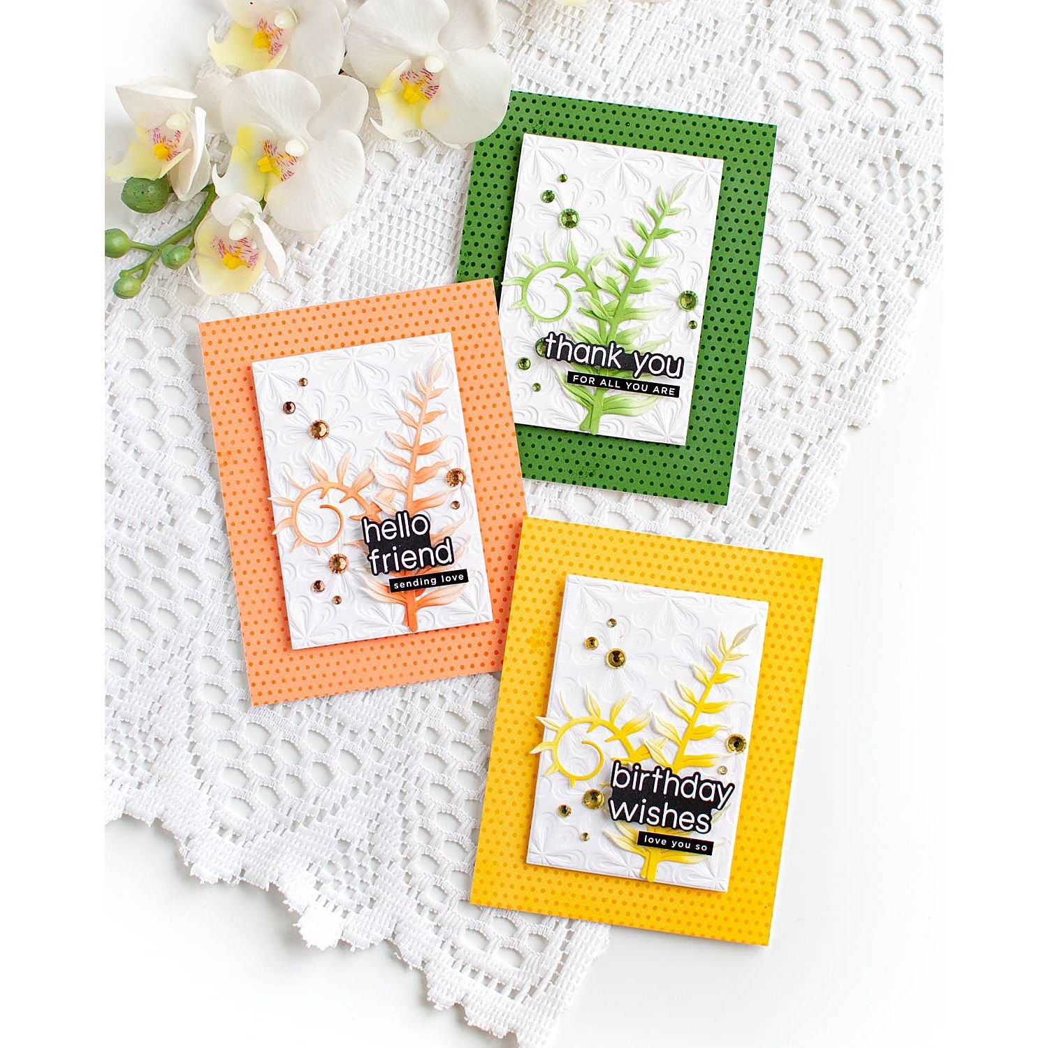 Simon Says Stamp Moments in Time Collection I Want It All Stand-Alone Dies set997sa Curled Fern Frond