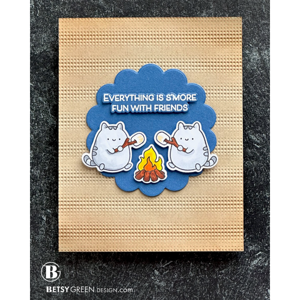 Simon Says Stamp Cute Campers Wafer Dies 1376sdc Happy Camper Friend Card | color-code:ALT04