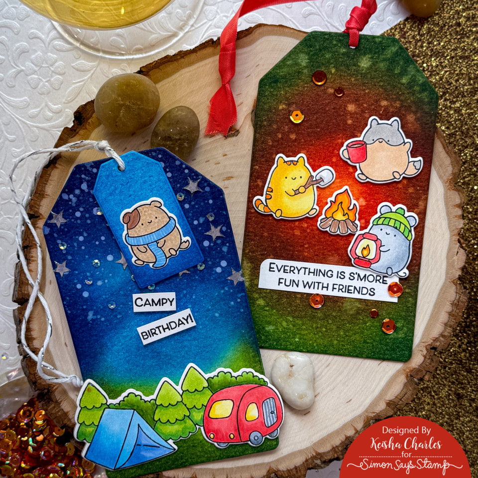 Simon Says Stamps and Dies Cute Campers set1024cc Happy Camper Camping Tags | color-code:ALT08