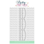 Pretty Pink Posh STITCHED BORDERS 4 Die Set