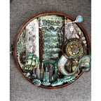 Stamperia Songs Of The Sea Ship And Treasures Die Cuts dfldc85 mermaid