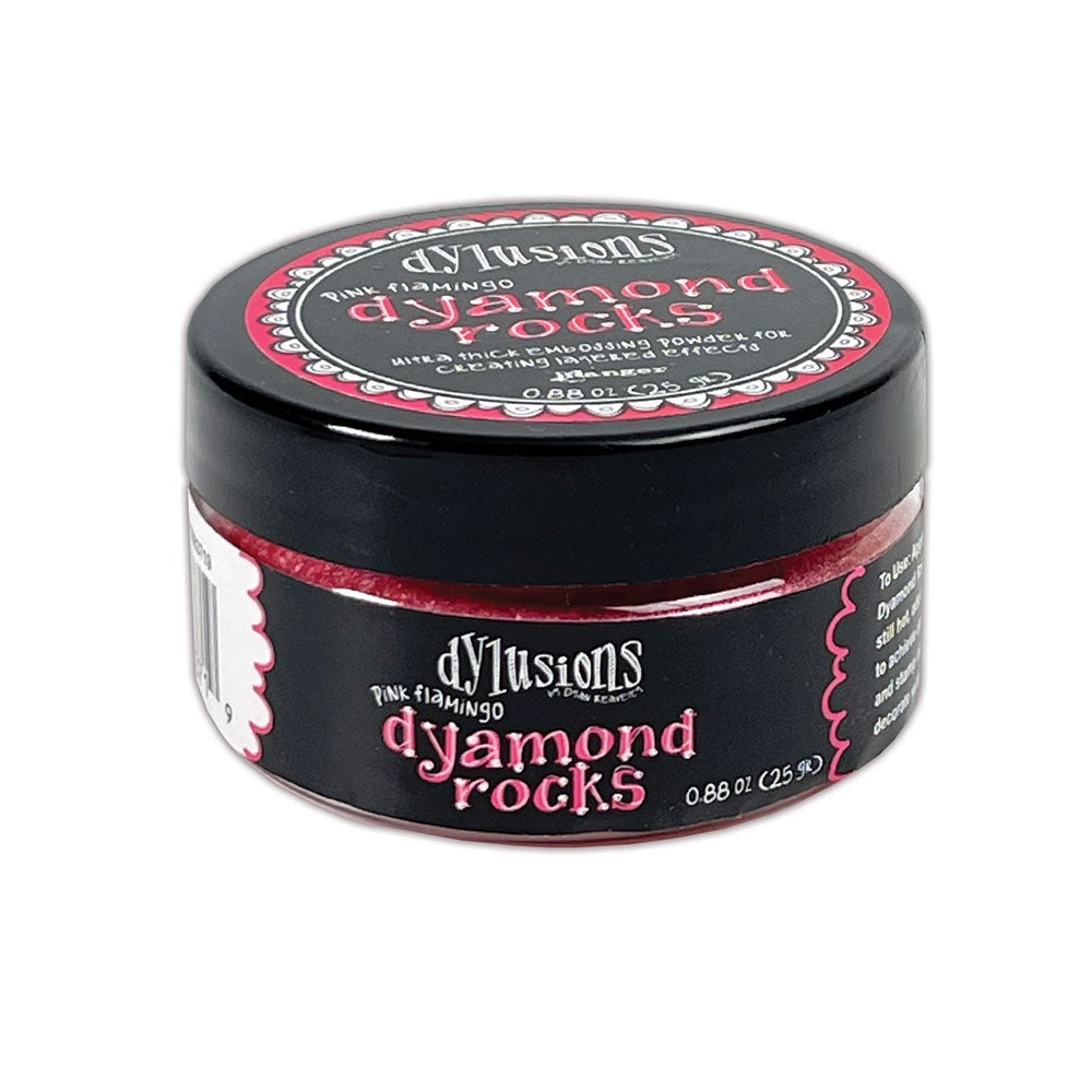 Ranger Dylusions Pink Flamingo Dyamond Rocks dym83719