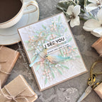 Simon Says Stamp Dainty Floral Vine Wafer Dies s1011 Moments in Time I See You Card | color-code:ALT03