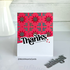 Honey Bee Holiday Wishes Pearl Stickers hbgs-prl13 Colorful Thanks Card | color-code:ALT03