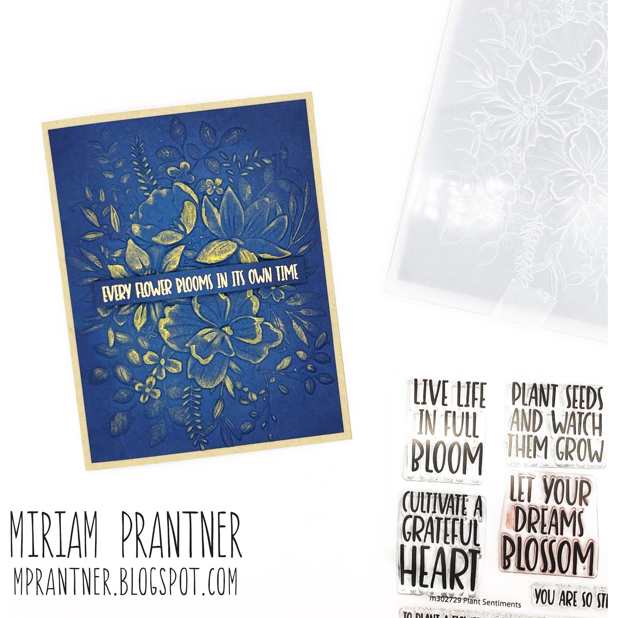 Simon Says Stamp Embossing Folder And Dies Darcy Bouquet sfd318 Just A Note Encouragement Card | color-code:ALT06