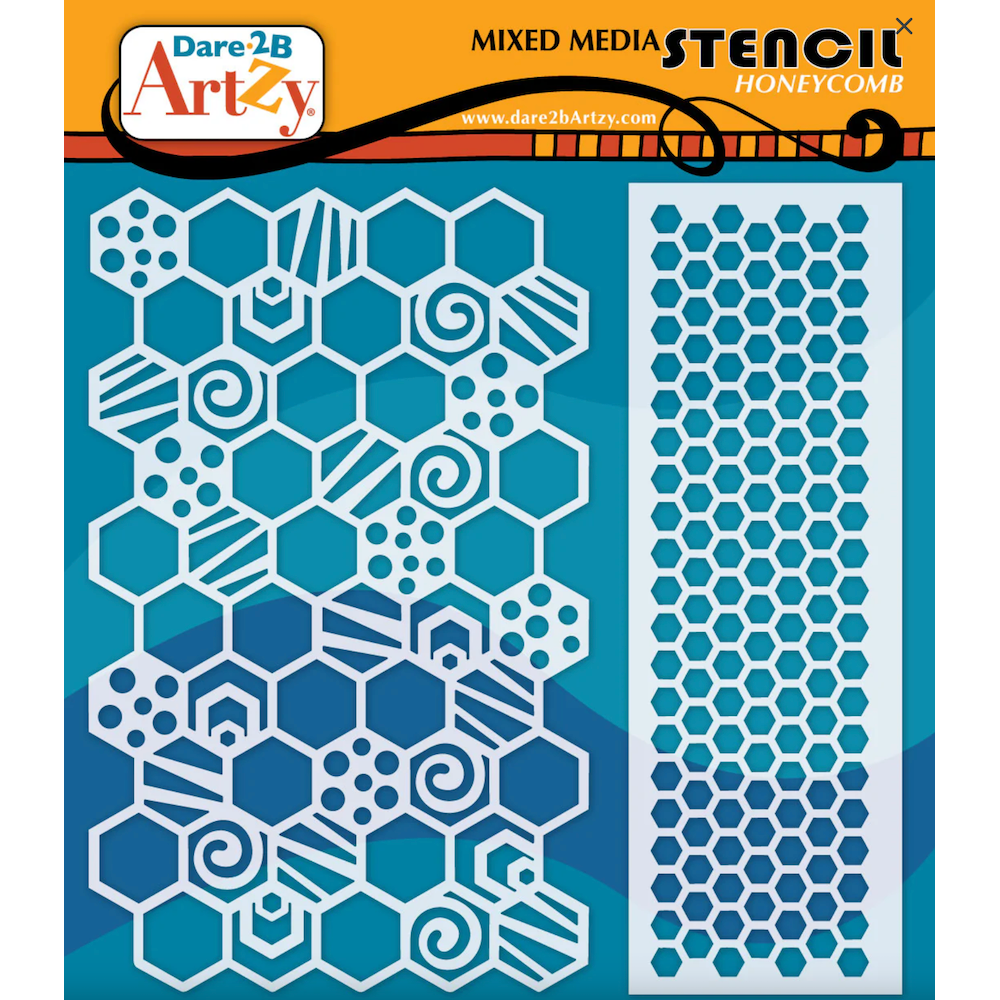 Dare 2B Artzy Honeycomb Stencil Set st2017