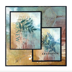 Dare 2B Artzy Renew & Flourish Clear Stamp Set 26464 greenery