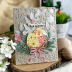 Simon Says Stamp Decorated Eggs Wafer Dies s1008 Favorite Things Easter Card | color-code:ALT06