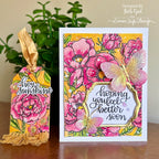 Simon Says Clear Stamps Delicate Blossoms 2230ssc Happy Camper Get Well Card and Tag | color-code:ALT02