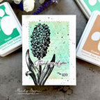 Simon Says Stamp Stencil Delicate Lattice 1091st Thinking of You Card | color-code:ALT03