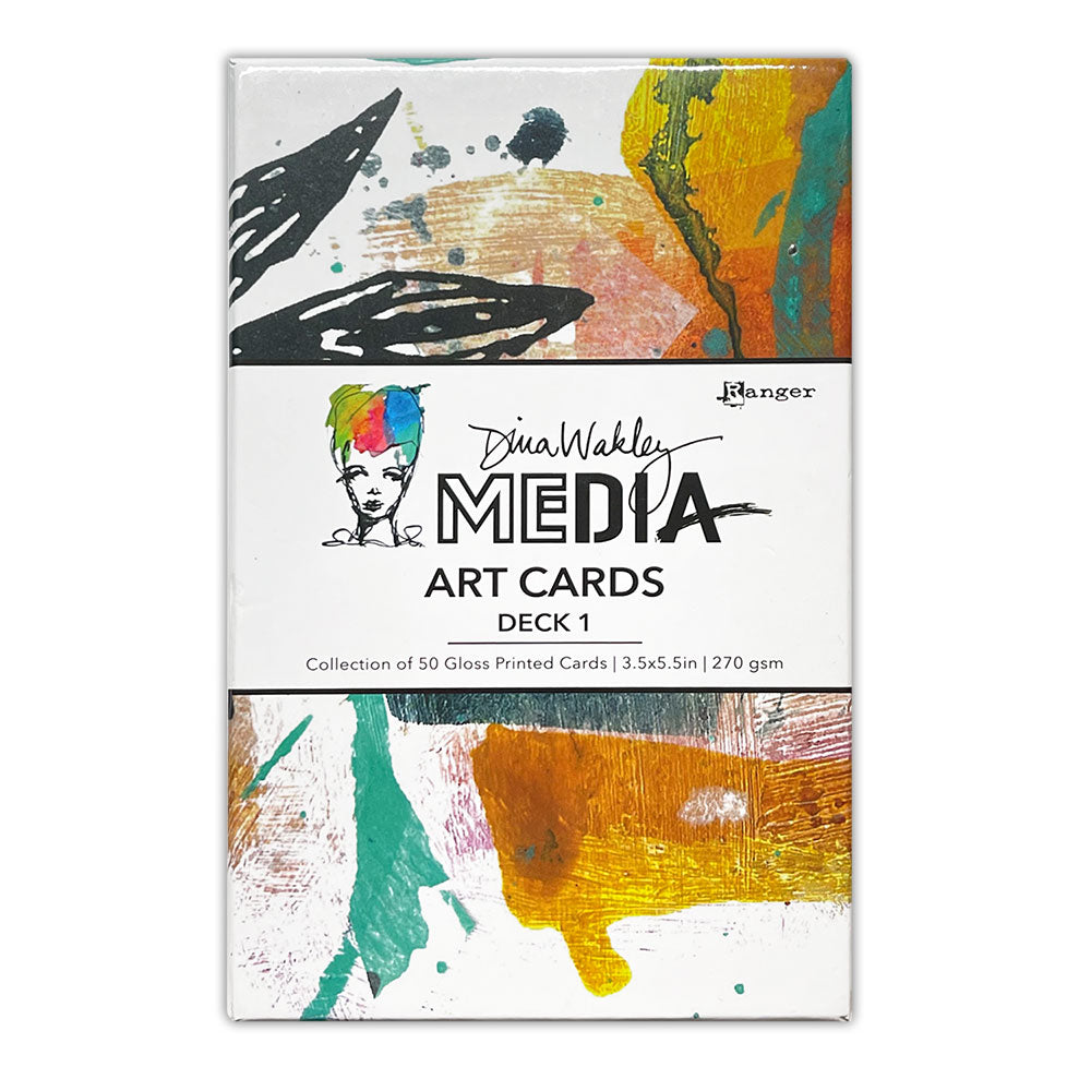 Dina Wakley Ranger MEdia Art Cards mda85621