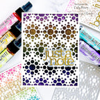 Tim Holtz Wilted Violet Distress Spritz tdu86574 Caly Person Just A Note Card | color-code:ALT05