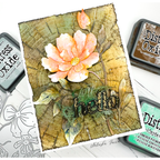 Simon Says Stamp Divine Peony Wafer Dies s919 Sunny Vibes Hello Card