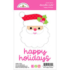 Doodlebug Happy Holidays Doodle Cuts Dies 8979