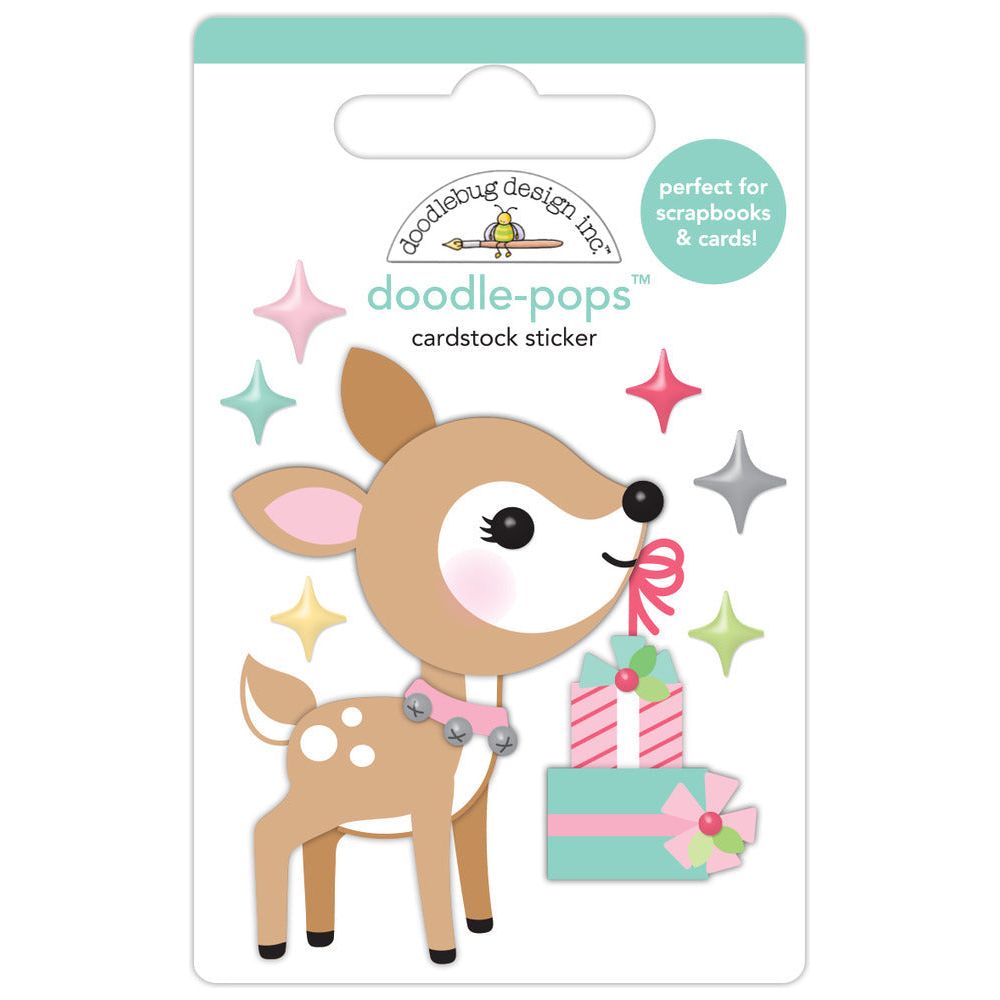 Doodlebug So Endeering Doodle-Pops 3D Stickers 8730
