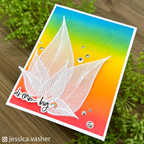 Simon Says Stamps and Dies Dreamy Leaves set752dl Be Bold Dream Big Card
