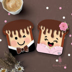 Dress My Craft Happy Bread Dies dmcd6083 Wedding Project