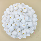 Dress My Craft Snow White Pom Poms With Loop dmcfa5695 Lifestyle Image