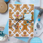 Simon Says Stamp Pawsitively Dazzling Gems Dusk se117 Festive Fun Christmas Card