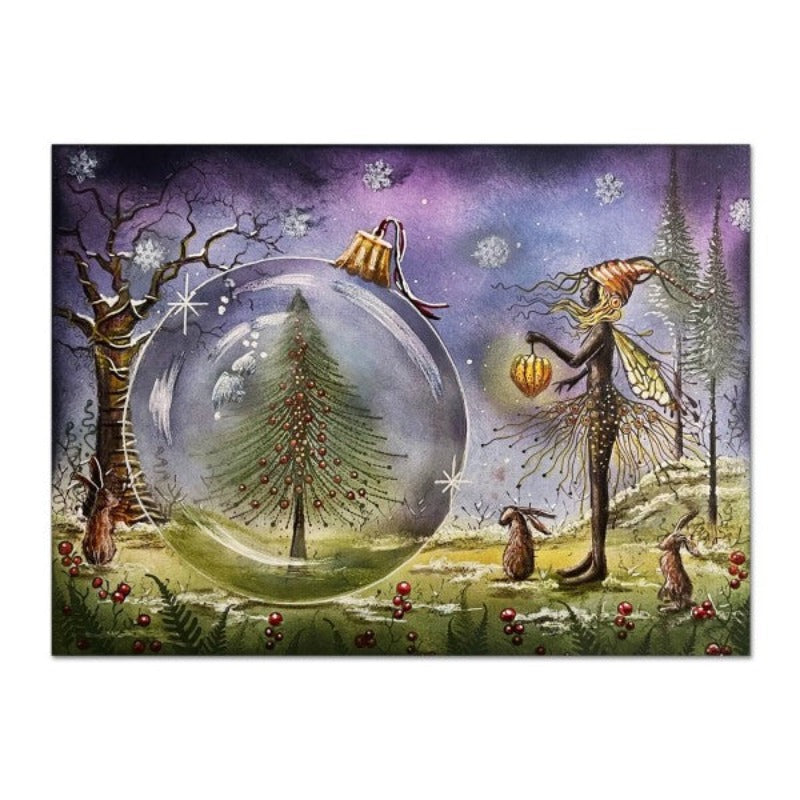 Lavinia Stamps Christmas Joy Clear Stamps lav834 christmas ornament