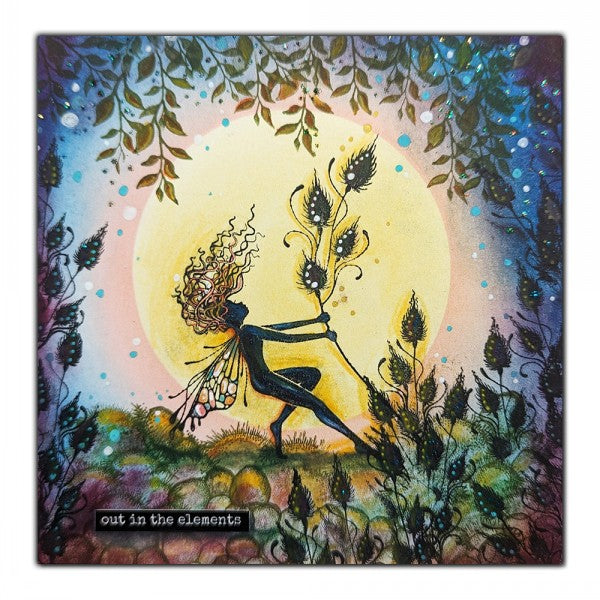 Lavinia Stamps Forest Moss Clear Stamps lav857 full moon