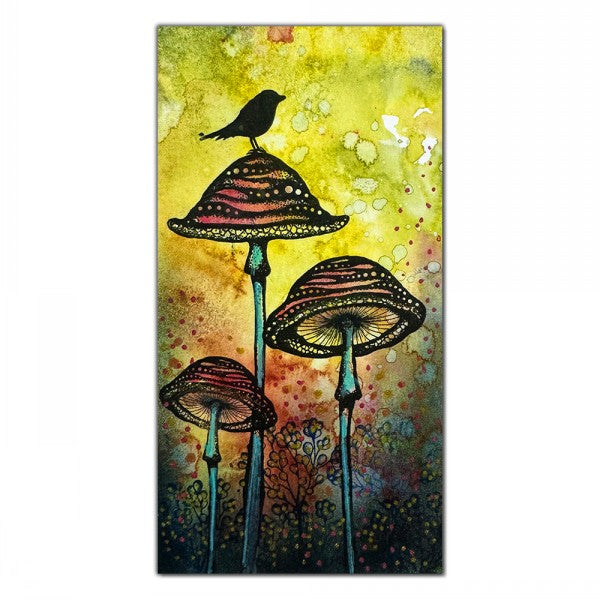 Lavinia Stamps Snailcap Single Mushroom Clear Stamp lav853 mushrooms