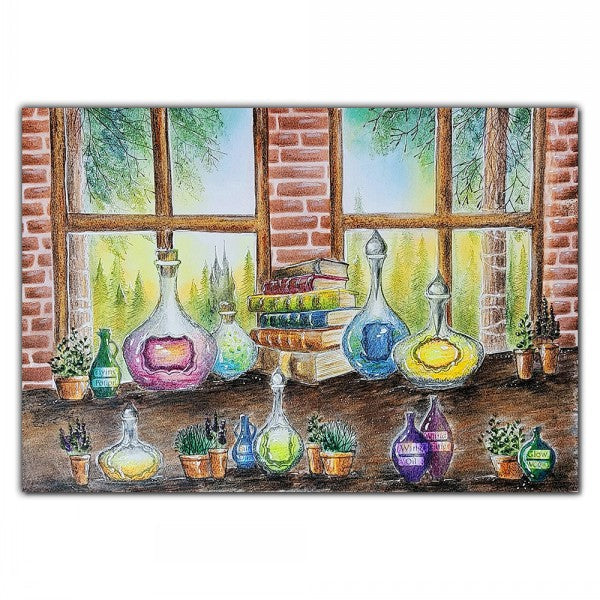Lavinia Stamps Spellcasting Remedies 2 Clear Stamps lav855 spell bottles