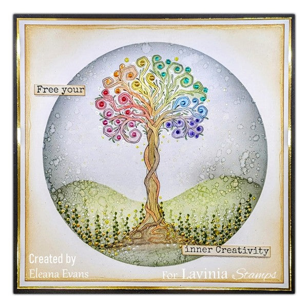 Lavinia Stamps Tree of Life Clear Stamp lav873 creativity