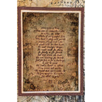 Paper Artsy Eclectica3 Scrapcosy Mini Cling Stamp em88 poem