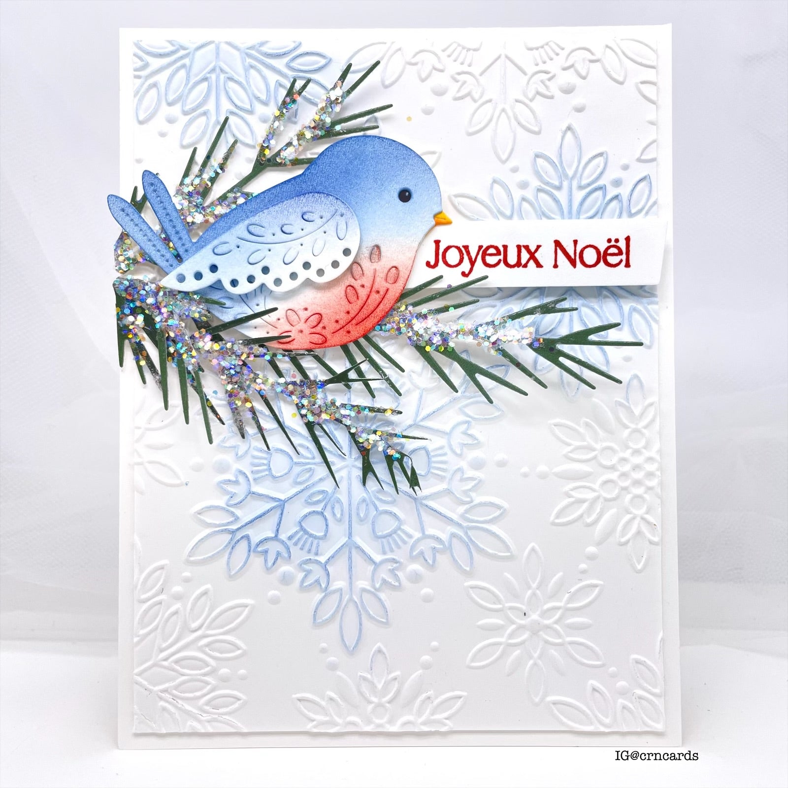 Simon Says Stamps and Dies EZ Strips Christmas set1122ez DieCember Christmas Card