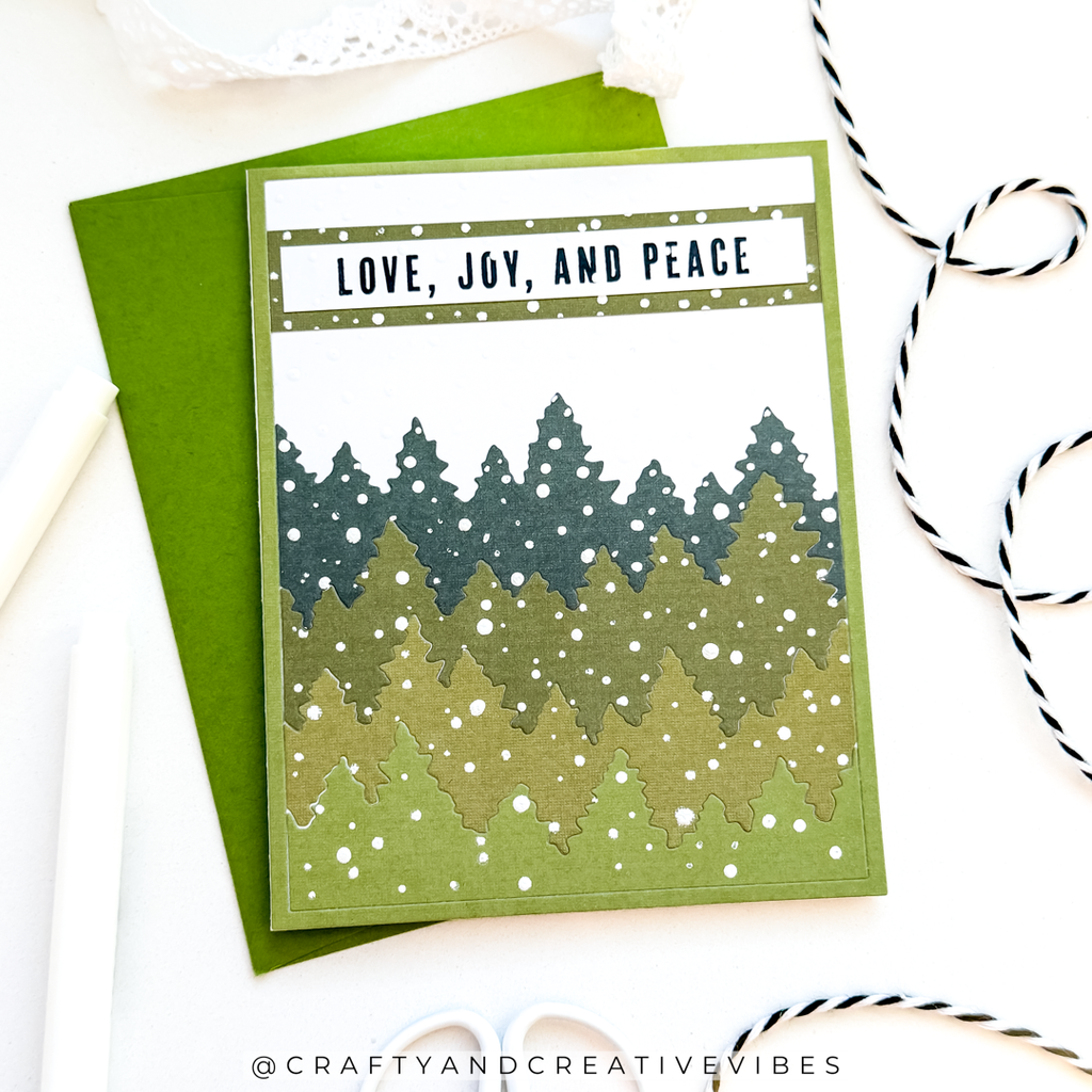 Simon Says Stamps and Dies EZ Strips Christmas set1122ez DieCember