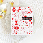 Simon Says Stamp EZ Strips Rounded Rectangles Wafer Dies 1392sdc Sugar and Spice Christmas Card