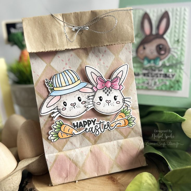 Simon Says Clear Stamps Ear-Resistibly Cute 2171ssc Rain or Shine Easter Treat Bag | color-code:ALT08