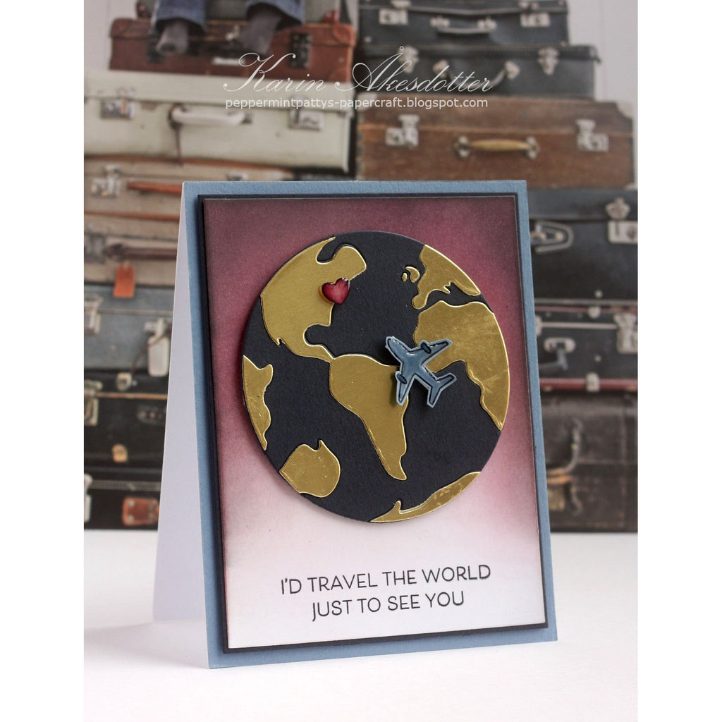 Simon Says Stamp Earth Wafer Die 1092sd Sunny Vibes Miss You Card | color-code:ALT01