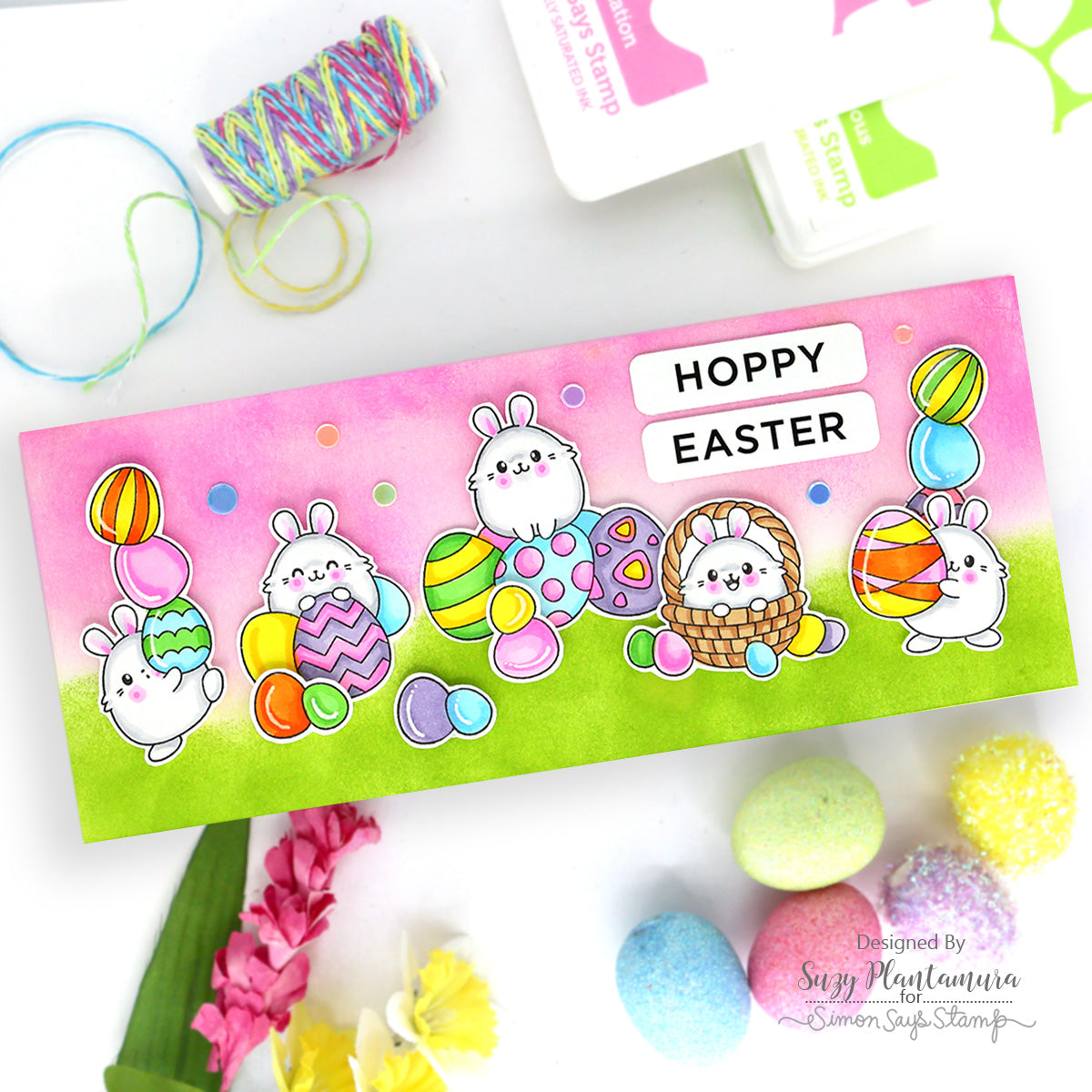 Simon Says Stamp Embellishment Mix Easter Eggs 0226eg Beautiful Moments Easter Card | color-code:ALT01