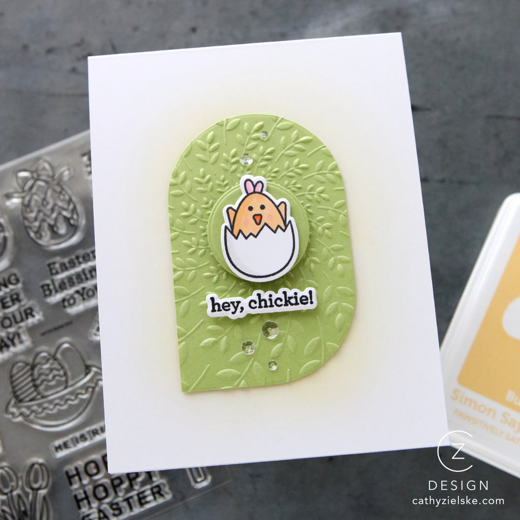 CZ Design Easter Grid Wafer Dies czd296c Beautiful Moments Easter Card | color-code:ALT05