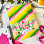 CZ Design Stamps and Dies Easter Grid set1181eg Beautiful Moments Easter Card | color-code:ALT07