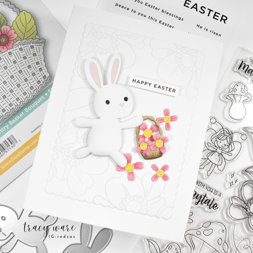 CZ Design EZ Strips Easter czez012 Beautiful Moments Easter Card
